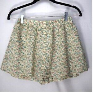 Urban Outfitters Pins and Needles  Floral Mini Skort, Size S